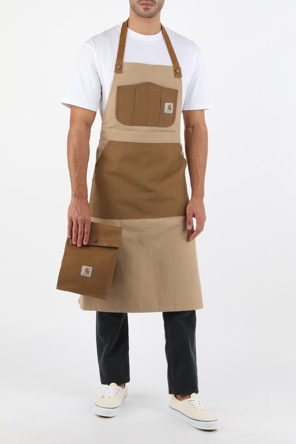 סינר עבודה בגווני חום